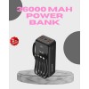 Bu yüksek kapasiteli powerbank, yoğun kullanım gerektiren günler için ideal bir enerji çözümü sunar. Birden fazla cihazı aynı anda şarj edebilme özelliği sayesinde telefon, tablet, kulaklık ve diğer USB uyumlu cihazlarınızı tek bir ürünle besleyebilirsini