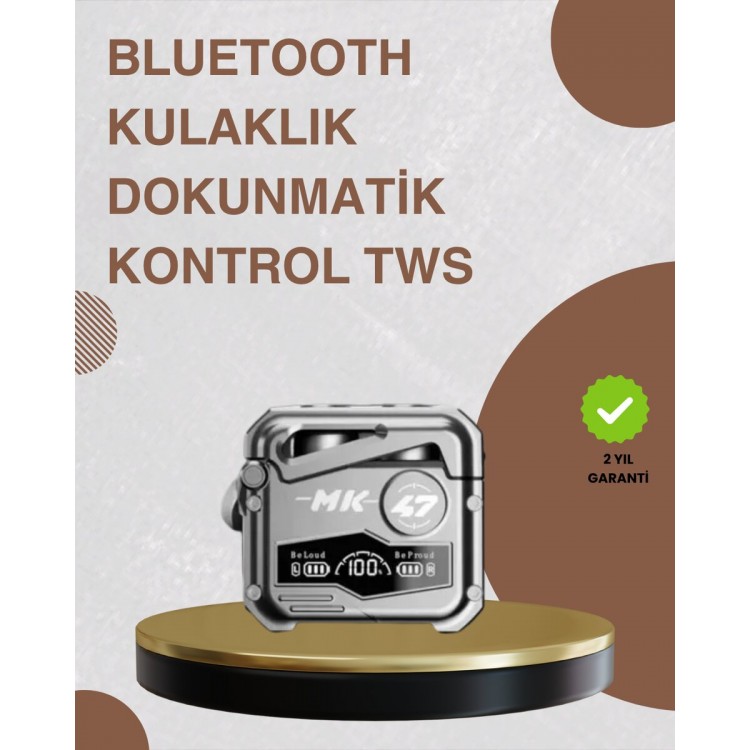 Bluetooth 5.0 In-Ear Wireless Headphones –Touch Control Low Latency