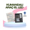 Yüksek Görünürlüklü Otomobil Jest Işığı – 3 Modlu LED Arka Cam Aksesuarı Pratik ve Eğlenceli