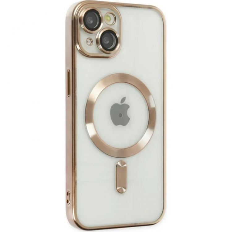 ALLY iPhone 14 6.1inch Color Edge LaserFramed Magsafe Compatible Silicone Case-(5775)