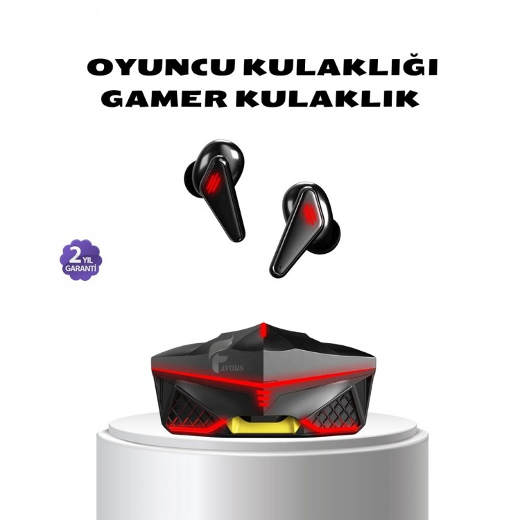 Kablosuz Bluetooth Kulaklık 5.0 Dokunmatik Kontrol Gürültü Engelleme