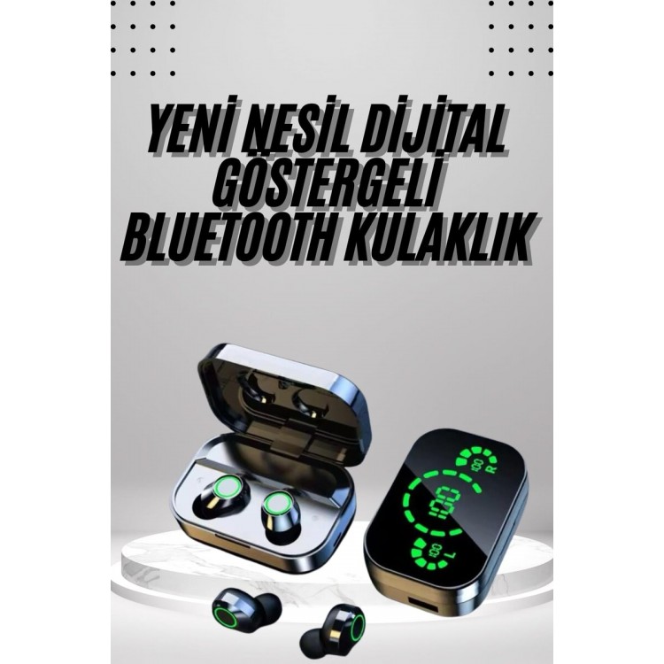 2025 Model Bluetooth Headset with Phone Charging CallAnswering with Digital Display