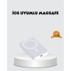 MagSafe Uyumlu Kablosuz Batarya – 27W Hızlı Şarj Destekli Kompakt Güç Bankası
