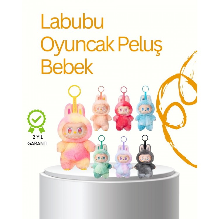 Kutu Paketli Labubu Oyuncak – Renk Karışık Gönderim