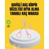 Kaş Kirpik ve Tırnak Çevresi Temizliği İçin Çok Fonksiyonlu Makas