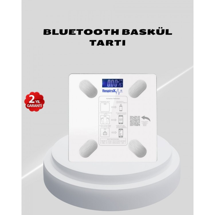 2.4GHz Bluetooth Scale – 8 Different Measurement Data AutomaticPerson Recognition