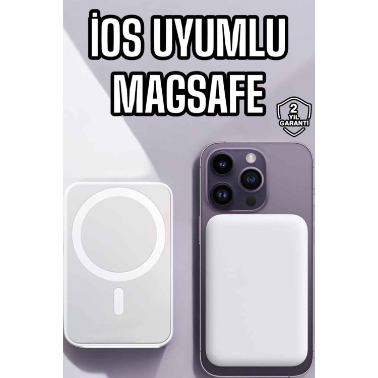 5000 Mah IOS Compatible Magsafe Wireless Charging FastCharge support