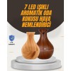 Modern yaşamın en büyük sorunlarından biri kuru hava ve bunun cilt, solunum yolları üzerindeki olumsuz etkileridir. Bu ultrasonik nemlendirici, 130 ml su kapasitesi ve ince buhar püskürtme özelliği ile bulunduğunuz ortamdaki havayı dengeler. Aromaterapi f