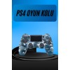 PS4 Joystick Oyun Kolu Titreşimli Uzun Pil Ömrü USB Şarj Kablolu