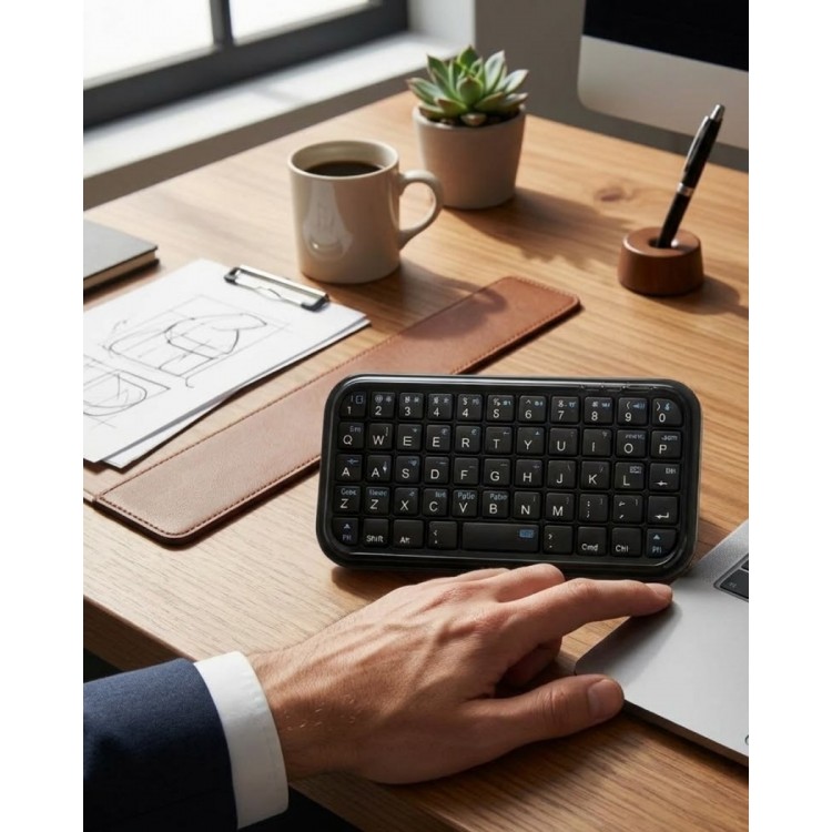 Kablosuz Mini Bluetooth Klavye Telefon Tablet PC Uyumlu