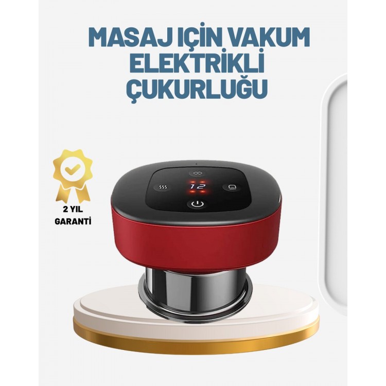 2.4GHz Vacuum Cup Massage Device Pain Relief and RelaxingTerapi