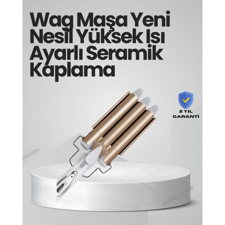 Bukle Saç Maşası – Kolay Kullanım Sağlıklı Bukleler yüksek ısılı