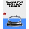 Gece Koşusu İçin LED Kafa Lambası El Sensörlü