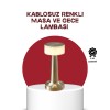 Şarj Edilebilir LED Masa Lambası – USB Girişli Metal Yapı