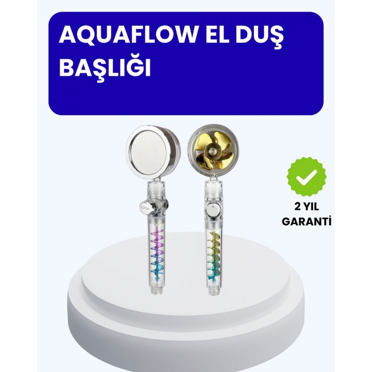 Sağanak Yağmur Etkili El Duşu – Start Stop Tuşlu Su Tasarruflu