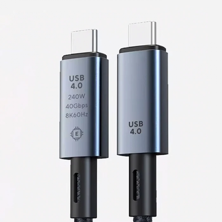 ALLY 40Gbps 240W Type-C 8K Video andFast Data Charging Cable-(5775)