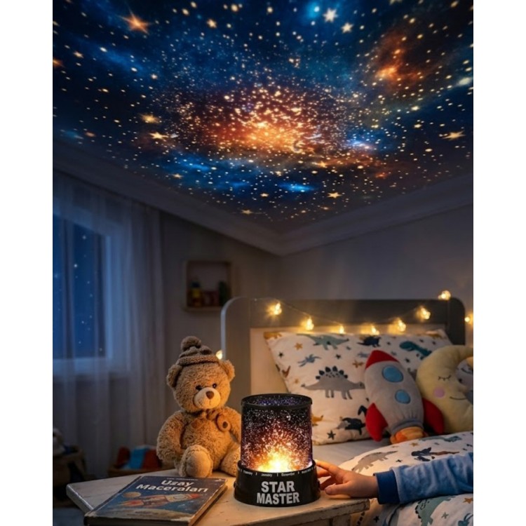 LED Star Projection Lamp Romantic Room Atmosphere Light