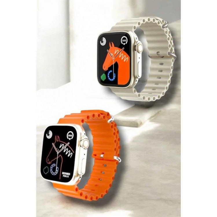 Bluetooth with 49MM Screen Blood Pressure and PedometerSmart Watch