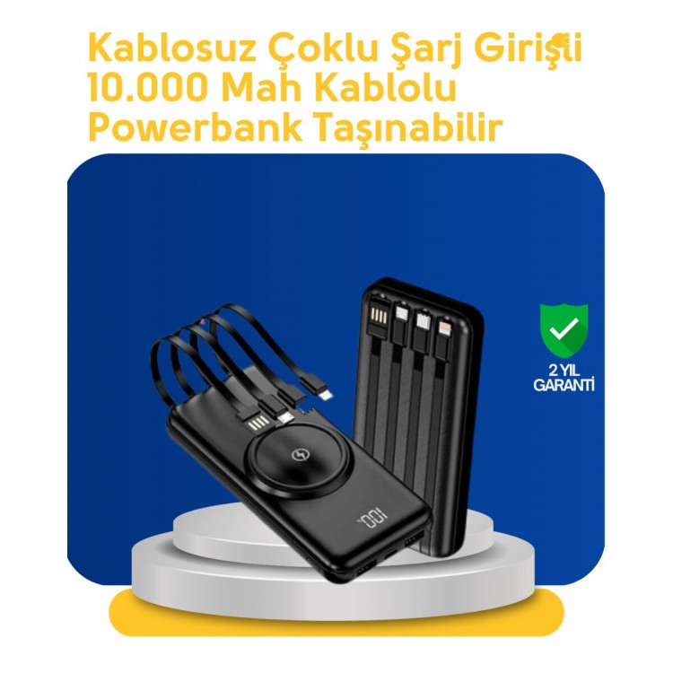 Akıllı Koruma Sistemli Powerbank – Hızlı Güvenli ve Modern