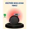 Masa ve Sehpa İçin 6 cm Kilitsiz Ayak Tekli