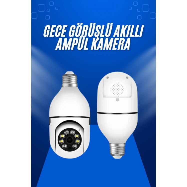 Home Camera Wifi Camera Night Vision Smart BulbKamera