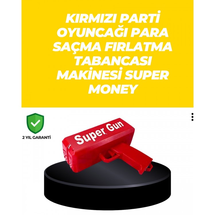 Elektrikli Parti Oyuncağı – Para Atan Tabanca