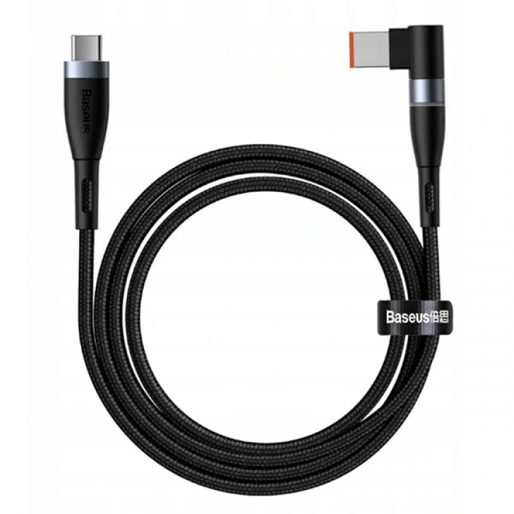 Baseus Zinc Magnetic Type-C to DC SquarePort Lenovo Laptop Charging Cable 100W 2m-(5775)