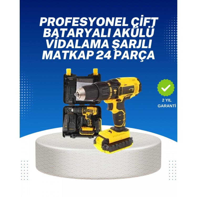 12V Cordless Drill for Home and Workshop |Plastic Chuck and Metal Gearbox
