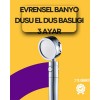 Sağlam Metal Hortum Bağlantılı 360° Hareketli Duş Başlığı