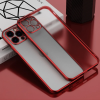 iPhone 12 Pro 6.1inch Colorful Edge TransparentCase Camera Protected Case-(5775)