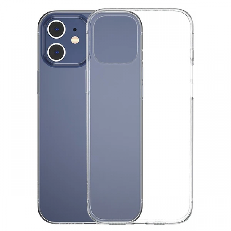 Baseus Simple Case iPhone 12 Mini 5.4Thin Silicone Transparent Case-(5775)