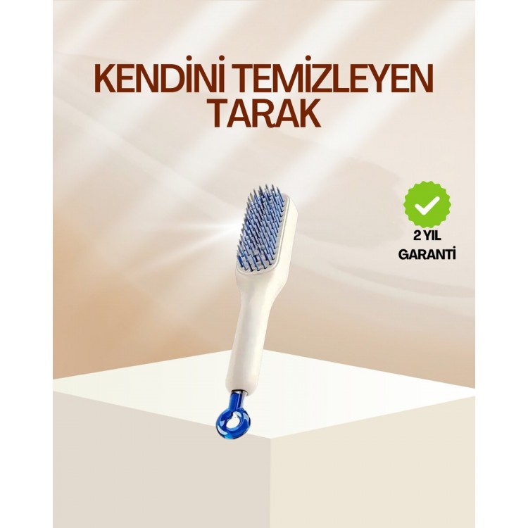 Pratik Mekanizmalı Saç Tarağı – Kendi Kendini Temizler Taşınabilir