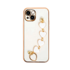 Ally iPhone 13 Mini 5.4inch Case HeartLuxury Silicone Strap Case with Bracelet Holder-(5775)