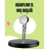 Pressurized Hand Shower Head – Rotating Propeller EyeDazzling Rain Effect