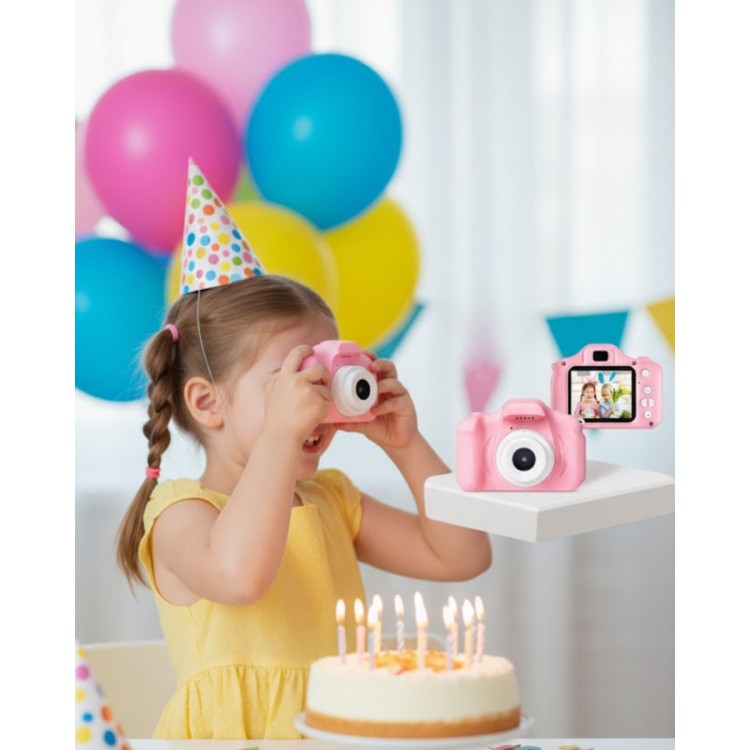 Mini Digital Camera HD Video Recording and PhotographyUSB Rechargeable Portable Device with Shooting Features