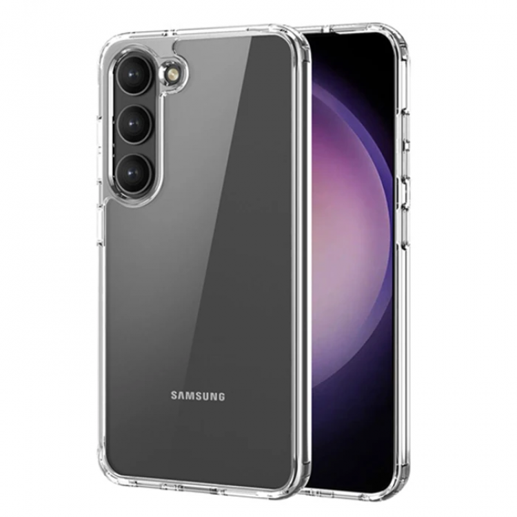 Dux Ducis SM Galaxy S23 Plus Clin Series Shockproof Şeffaf Silikon Kılıf-(5775)