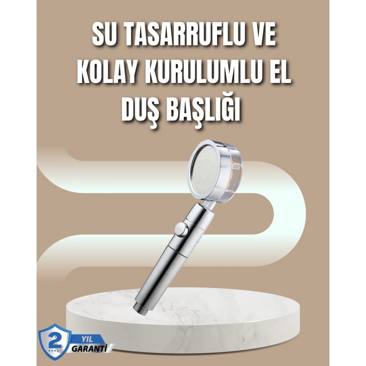360° Adjustable Multifunctional Shower Head