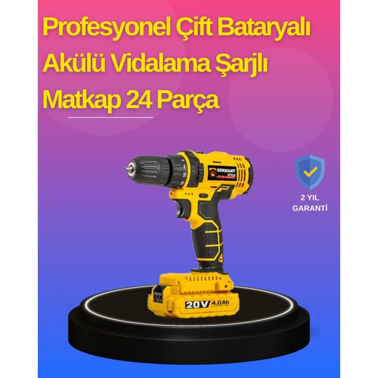 Lightweight and Ergonomic 12V Cordless Drill | FastCharge and Long Battery Life