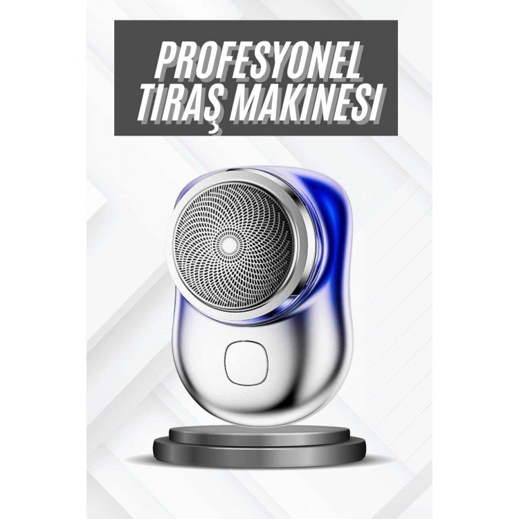 Elektrikli Mini Tıraş MakinesiTaşınabilir USB Şarjlı Kablosuz Tıraş Makinesi