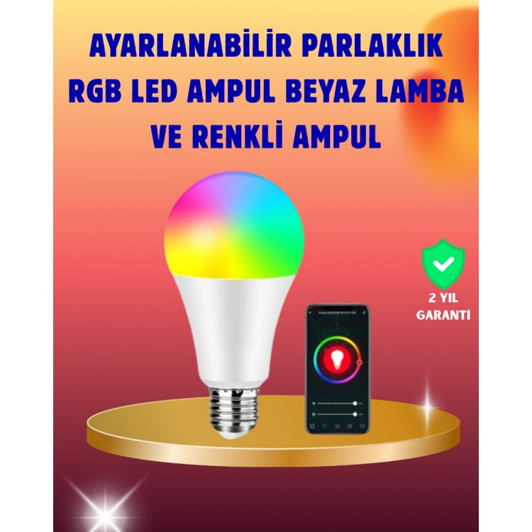 Energy Efficient Smart LED Bulb with Remote Control