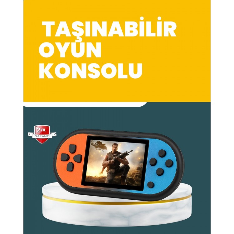 Mini Game Console with 520 Games HD LCD Screen