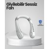 Children's Safe Rechargeable Neck Fan for Adults and Adults