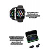 Cheap and Quality Headset Watch Set with Bluetooth ConnectionSmart Watch and Headphones