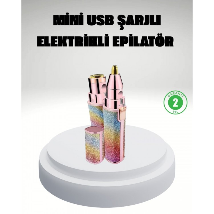 Şarjlı Mini Yüz ve Kaş Epilatörü – Ağrısız ve Hassas Temizlik