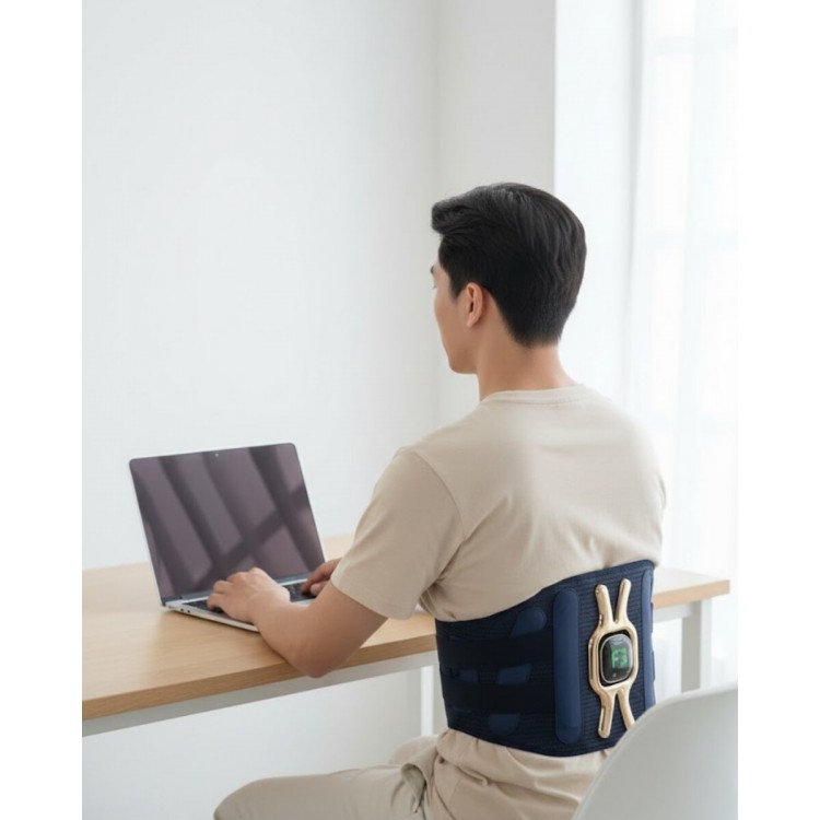 Lumbar Support Massage Belt Lightweight and Portable