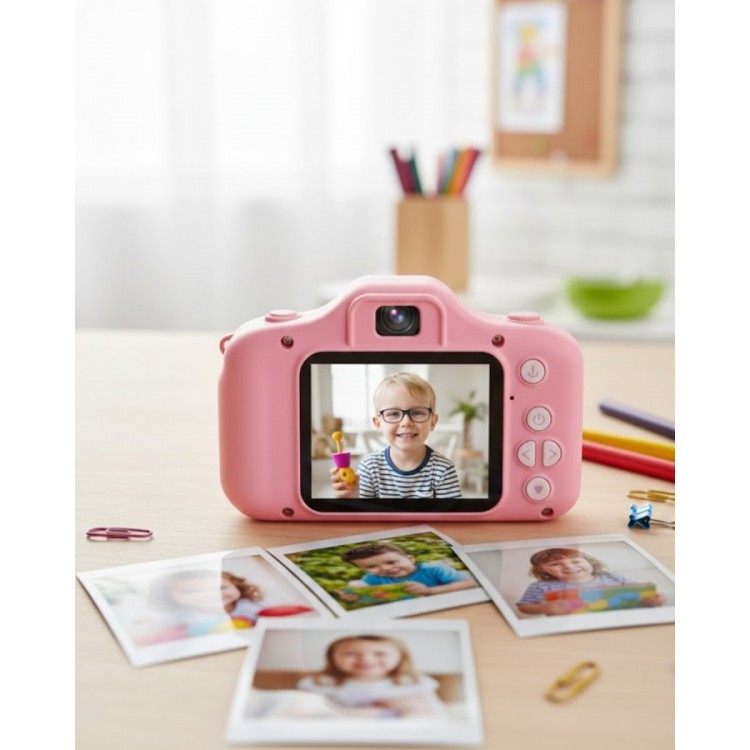 Kompakt Dijital Kamera HD Video ve Fotoğraf Kayıt Özellikli USB Şarjlı Mini Cihaz