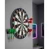 Şık Tasarımlı Dart Tahtası 12 İnç Dayanıklı Ahşap Gövde