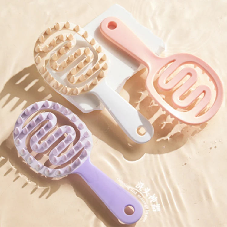 EZERE Scalp Massage for All Hair TypesAnd Soft Washing Comb-(5775)