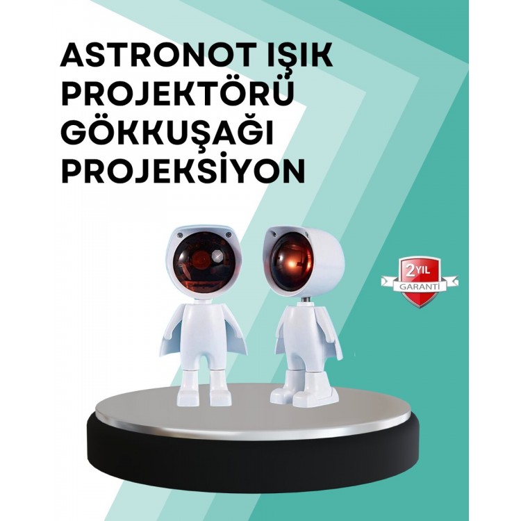 Astronaut Night Light with 360° Adjustable Head