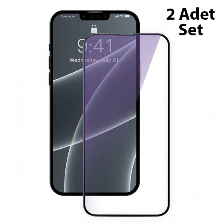 Baseus iPhone 13 Mini 0.3mm Full FrameGlass Screen Protector 2 Pieces - (5775)
